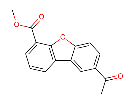 8-acetyl-dibenzofuran-4-carboxylic acid methyl ester