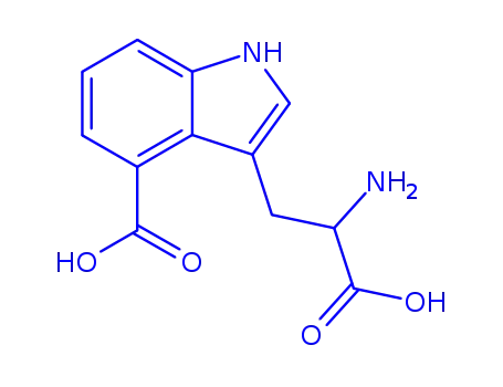 Molecular Structure of 1313054-81-7 (4-Carboxy-D-tryptophan)