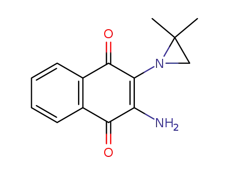 2-Amino-3-(2',2'-dimethylaziridino)-1,4-naphthoquinone