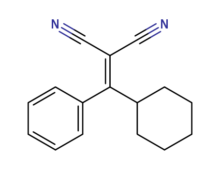 Propanedinitrile,2-(cyclohexylphenylmethylene)- cas  13134-00-4