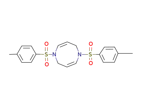 Molecular Structure of 13117-00-5 ((3Z,7Z)-1,5-bis[(4-methylphenyl)sulfonyl]-1,2,5,6-tetrahydro-1,5-diazocine)