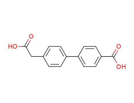 Molecular Structure of 868394-59-6 (4'-CARBOXY-BIPHENYL-4-ACETIC ACID)