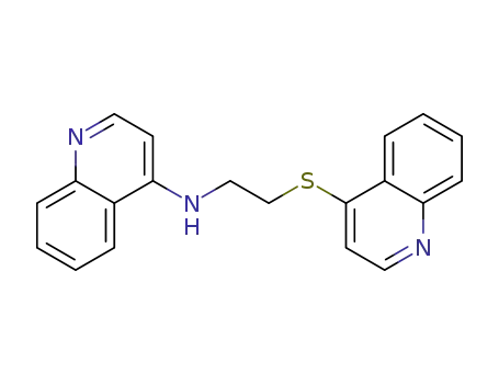 N-[2-(quinolin-4-yl-sulfanyl)ethyl]quinolin-4-amine