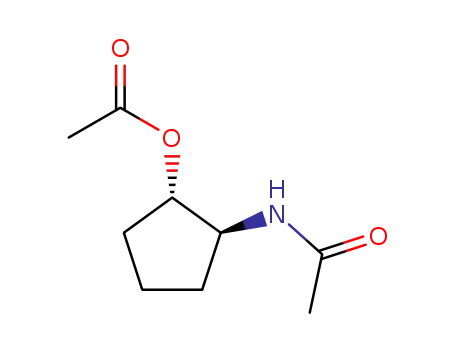 Acetamide, N-[(1S,2S)-2-(acetyloxy)cyclopentyl]- (9CI)