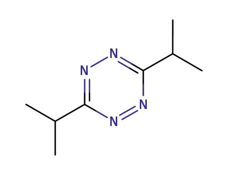 Molecular Structure of 13717-93-6 (3,6-diisopropyl-1,2,4,5-tetrazine)