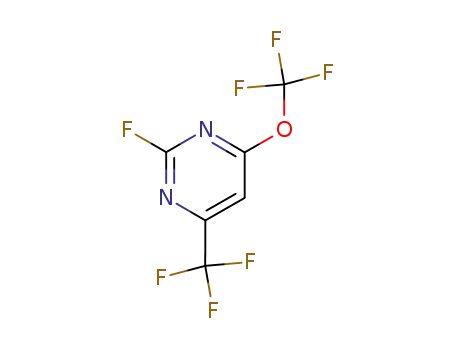 2-fluoro-4-trifluoromethoxy-6-trifluoromethyl-pyrimidine