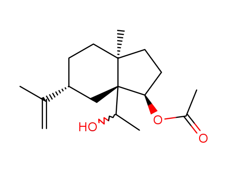 3α-Acetoxy-cyper-11-en-4ξ-ol