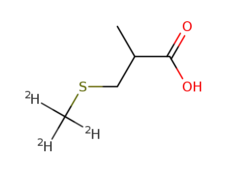 2-Methyl-3-(Methylthio)propanoic Acid-d3