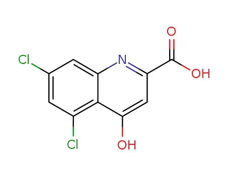 Molecular Structure of 131123-76-7 (5,7-DICHLOROKYNURENIC ACID SODIUM SALT)