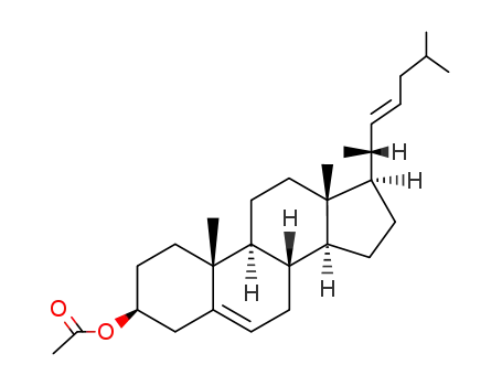 (-)8S,9R,13R,14S,17R,20R-(22E)-3-acetate,5<sup>(6)</sup>-22E<sup>(23)</sup>-cholestadien