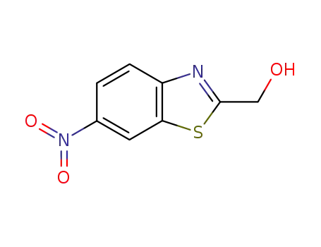 Molecular Structure of 150366-61-3 ((6-nitro-benzothiazol-2-yl)-methanol)