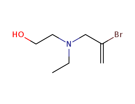 Ethanol,2-[(2-bromo-2-propen-1-yl)ethylamino]- cas  89976-02-3