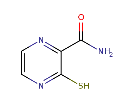 Molecular Structure of 131295-39-1 (Pyrazinecarboxamide, 3,4-dihydro-3-thioxo- (9CI))