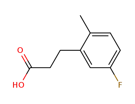 3-(5-플루오로-2-메틸페닐)프로피온산