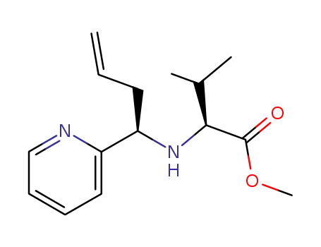 (S)-3-Methyl-2-((R)-1-pyridin-2-yl-but-3-enylamino)-butyric acid methyl ester