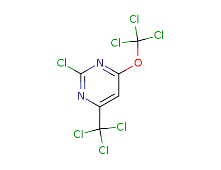 2-chloro-4-trichloromethyl-6-trichloromethoxypyrimidine