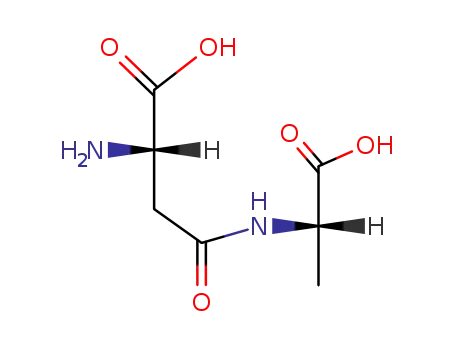 Molecular Structure of 13110-25-3 (beta-aspartylalanine)