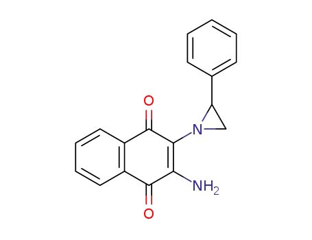 2-amino-3-(2'-phenylaziridino)-1,4-naphthoquinone