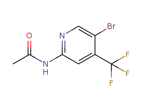 N-(5-bromo-4-(trifluoromethyl)pyridin-2-yl)acetamide