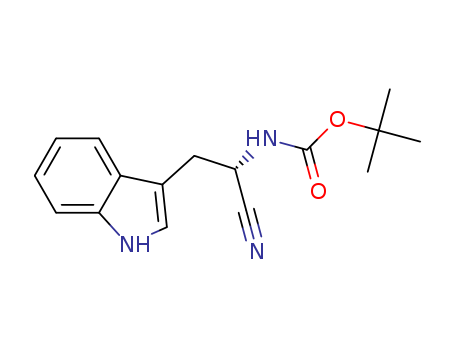 (S)-BOC-2-AMINO-3-(3-INDOLYL)-PROPIONITRILE