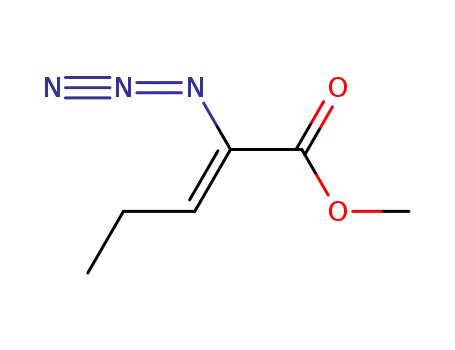 Methyl (Z)-2-azido-pentenoate