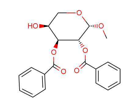 b-L-Arabinopyranoside, methyl,2,3-dibenzoate cas  13143-91-4