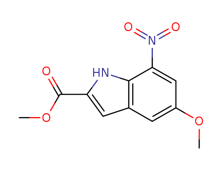 5-METHOXY-7-NITRO-2-INDOLECARBOXYLIC ACID METHYL ESTER