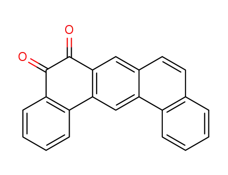 Molecular Structure of 52755-66-5 (5,6-Dihydrodibenz[a,j]anthracene-5,6-dione)