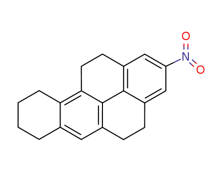 Molecular Structure of 141511-28-6 (2-nitro-4,5,7,8,9,10,11,12-octahydrobenzo[pqr]tetraphene)
