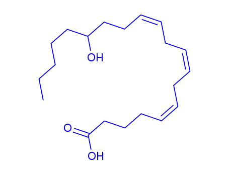 Molecular Structure of 139328-88-4 (15-hydroxy-5,8,11-eicosatrienoic acid)