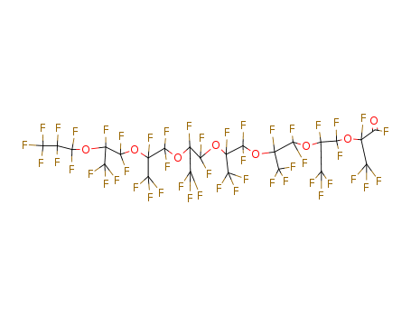 3,6,9,12,15,18,21-Heptaoxatetracosanoylfluoride,2,4,4,5,7,7,8,10,10,11,13,13,14,16,16,17,19,19,20,22,22,23,23,24,24,24-hexacosafluoro-2,5,8,11,14,17,20-heptakis(trifluoromethyl)-