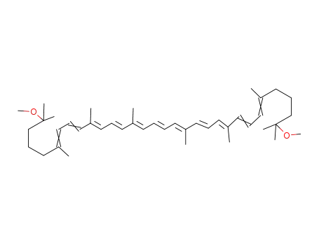 Molecular Structure of 1856-69-5 (1,1'-Dimethoxy-1,2,1',2'-tetrahydro-lycopen)