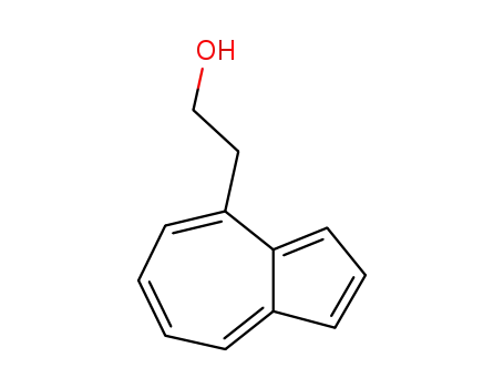 Molecular Structure of 13935-44-9 (2-azulen-4-ylethanol)