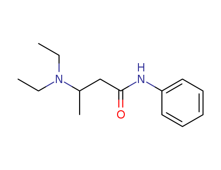 Butanamide,3-(diethylamino)-N-phenyl-