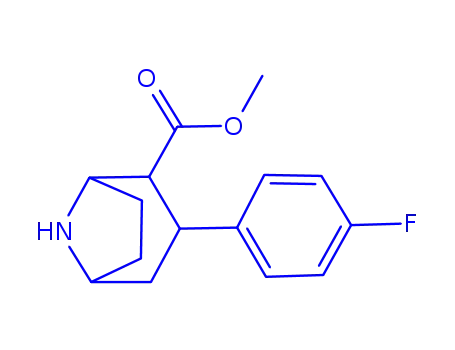 (-)-2-BETA-CARBOMETHOXY-3-BETA-(4-플루오로페닐)노트로판