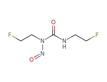 Molecular Structure of 13908-91-3 (Bis(fluoroethyl)nitrosourea)