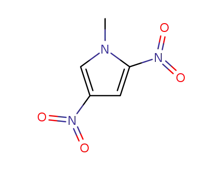 Molecular Structure of 2948-69-8 (1-methyl-2,4-dinitro-1H-pyrrole)