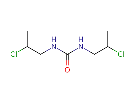 Molecular Structure of 13908-74-2 (1,3-bis(2-chloropropyl)urea)