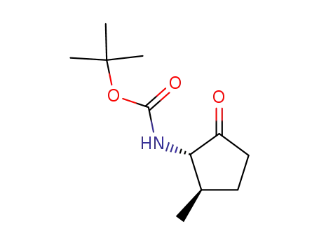 Molecular Structure of 138871-73-5 ((2-METHYL-5-OXO-CYCLOPENTYL)-CARBAMIC ACID TERT-BUTYL ESTER)