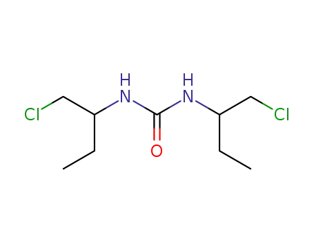 Molecular Structure of 13908-76-4 (1,3-bis(1-chlorobutan-2-yl)urea)