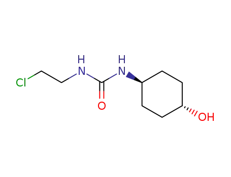 Molecular Structure of 56239-23-7 (1-(2-chloroethyl)-3-(4-hydroxycyclohexyl)urea)