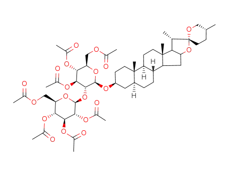 [(2R,3S,4S,5R,6R)-3,4-diacetyloxy-6-[(1R,2S,4S,5'S,6R,7S,8R,9S,12S,13S,16S,18R)-5',7,9,13-tetramethylspiro[5-oxapentacyclo[10.8.0.02,9.04,8.013,18]icosane-6,2'-oxane]-16-yl]oxy-5-[(2S,3R,4S,5R,6R)-3,4,5-triacetyloxy-6-(acetyloxymethyl)oxan-2-yl]oxyoxan-2-yl]methyl acetate