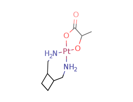 2-(Aminomethyl)cyclobutyl]methanamine 2-hydroxypropanoic acid platinum salt