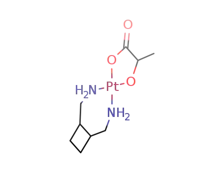 [2-(Aminomethyl)cyclobutyl]methanamine;2-oxidopropanoate;platinum(2+)