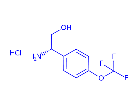 (S)-2-amino-2-(4-(trifluoromethoxy)phenyl)ethanol hydrochloride