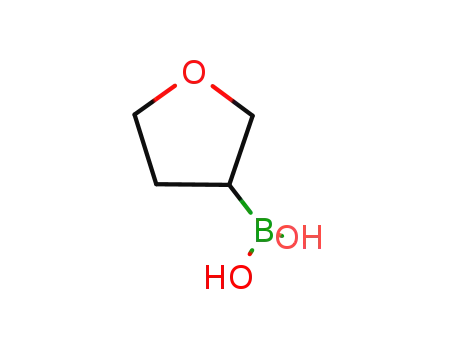 Molecular Structure of 260369-10-6 (Tetrahydrofuran-3-boronic acid)