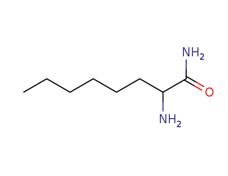 Molecular Structure of 13880-52-9 (Octanamide,  2-amino-)