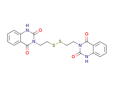 Bis<2-(2,4-dioxo-1,2,3,4-tetrahydrochinazolin-3-yl)ethyl>disulfan