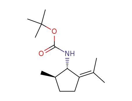 ((1S,5R)-2-Isopropylidene-5-methyl-cyclopentyl)-carbamic acid tert-butyl ester