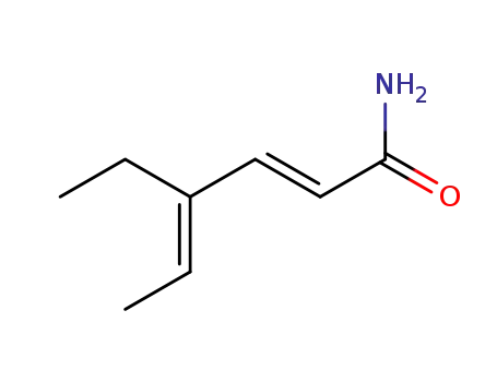 4-Ethyl-2,4-hexadienecarboxamide